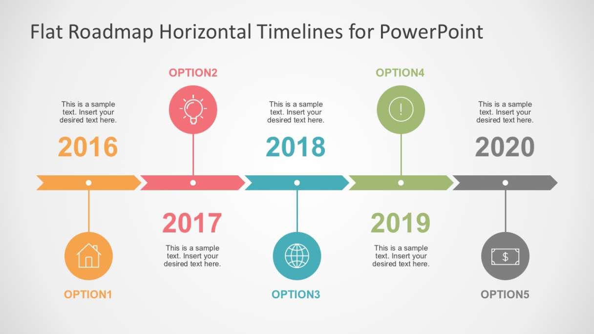 Costum Timeline Milestone And Planning Business Powerpoint  Slidemodel Excel Sample