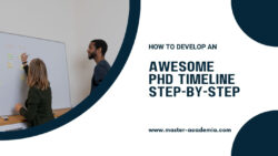 Free Costum How To Develop An Awesome Phd Timeline Stepbystep  Master Academia Ppt Example