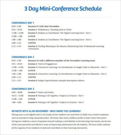 Costum 12 Conference Schedule Templates  Word Pdf  Schedule Template Conference Planning Schedule Powerpoint Example