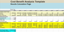 Free Costum 30 Free Cost Benefit Analysis Templates Excel Word Pdf  Best Word