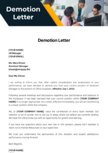 Free Editable Stepping Down From A Position Letter Template Excel