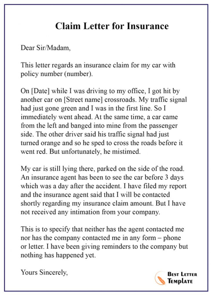 Blank Auto Accident Demand Letter Template Excel