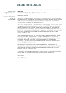 Blank College Student Cover Letter Template