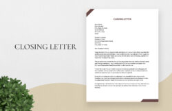 Editable Closing Bank Account Letter Template Sample
