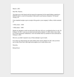 Free Printable Small Claims Demand Letter Template Excel