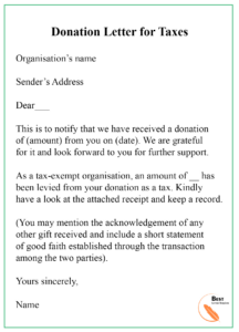 Printable Classroom Party Donation Letter Template Word