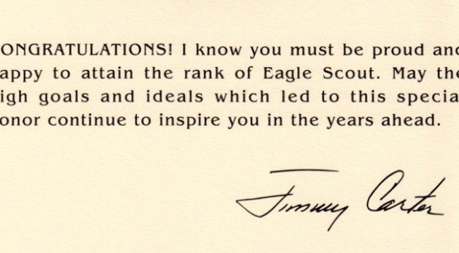 Free Blank Eagle Scout Congratulatory Letter Request Template Word