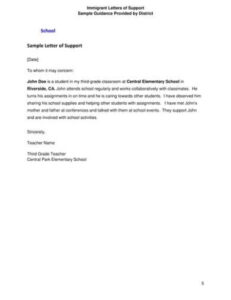Free Editable Citizenship Letter Of Recommendation Template Pdf