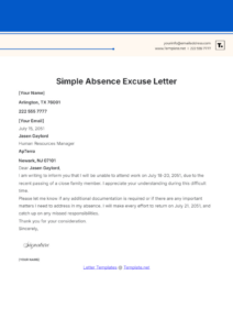 Free Editable Jury Duty Medical Excuse Letter Template Pdf