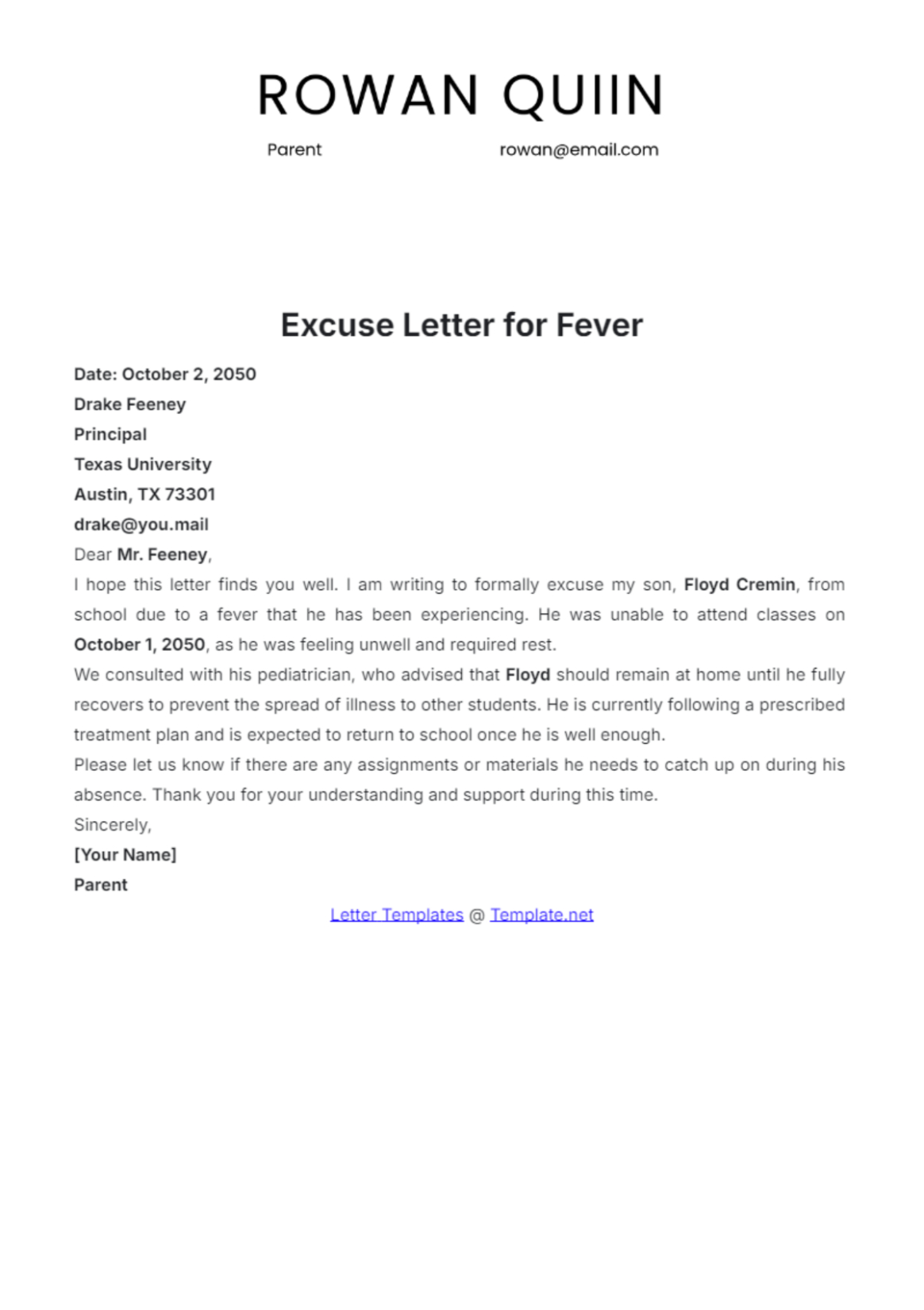 Free Printable Jury Duty Medical Excuse Letter Template