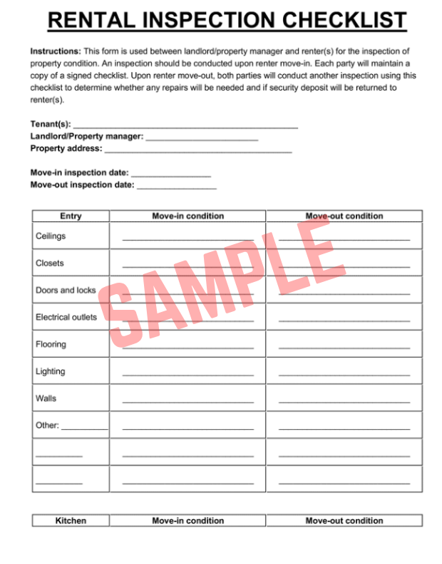 Mid Term Inspection Report Template
